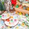 40PCS Mini Christmas Luminous Figurines 40 Styles Christmas Resin Miniatures Glow